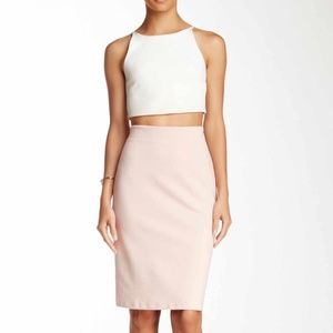 Philosophy Apparel Solid Ponte Pencil Skirt